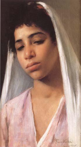 Franz Xaver Kosler Femme fellah egyptienne (mk32) Germany oil painting art